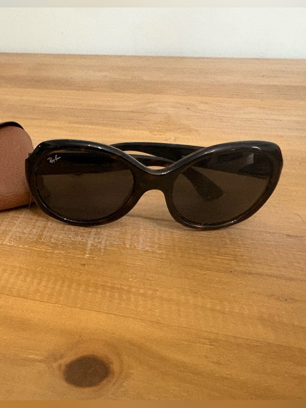 Ray-Ban Black Oval Sunglasses